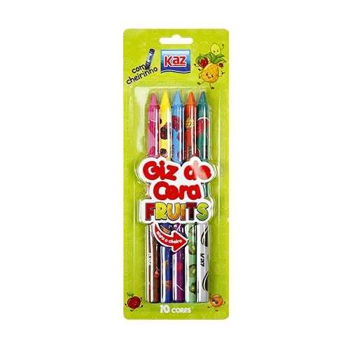 GIZ CERA FRUITS C/ CHEIRO 10CORES